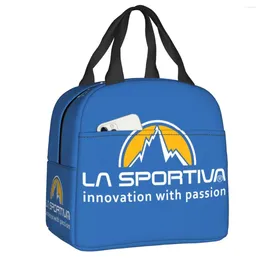 Torby do przechowywania La Sportiva Lunch Bag Women Portable Cooler Thermal Izolowane pudełko na obozowanie na świeżym powietrzu Podróż wielofunkcyjna Bento