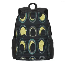 Backpack Solar Eclipse Mandala Backpacks Men's Bags For Women Summer Women's Bag 2024 Trend