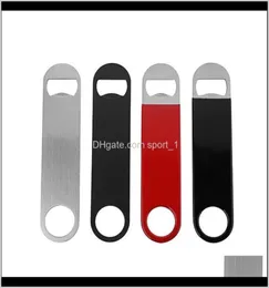 Openers Unique Stainless Steel Large Flat Speed Cap Remover Bar Blade Home El Professional Beer Bottle Opener Lx2277 4Mrma Bbhim6238633