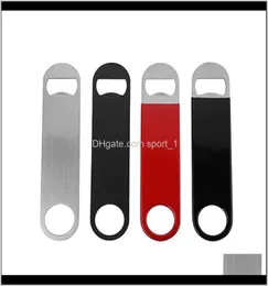 Opener einzigartige Edelstahl Große Flachgeschwindigkeits -Remover -Bar Klinge Home El Professional Bierflaschenöffner LX2277 4MRMA BBHIM6238633