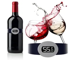 S sensore di temperatura del vino in acciaio inossidabile Termometro per braccialetti per vino rosso per cucina cucina cucina cucina 6352372