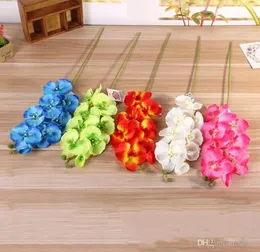 Moth Orchid Artificial Flowers for Wedding Party Simulation Fake Flower Home Desktop Decorations Plants många färger 2 6LX ZZ3093336