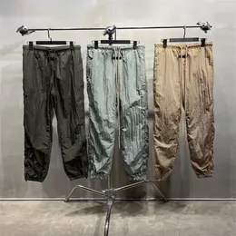 Calças de tamanho grande masculino Jeans masculinos Cartalho estampado imprimindo calças casuais de moda do hip-hop masculinas U387W