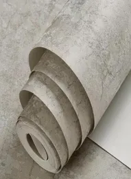 Delessed hellgrau Tapetenpapier Style Vintage Loft Tapepapier Zement Effekt Beton Wallbedeckung9477564