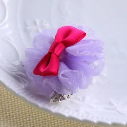 Одежда для собак симпатичная домашняя кошка Bowknot topknot hair clips bow