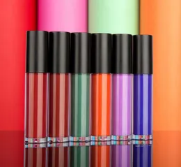 ВСЕГО КОСМЕТИКА CUSTEM NO LOGO 6 Colors Liquid Matte Lip Gloss Maippup Mabsticks Водонепроницаемые длинные длительные темные цвета губ Li5418798