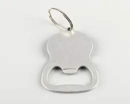 Rostfritt stål Mini Gourdformad ölflasköppnare Keychain Keyring Opener7361521