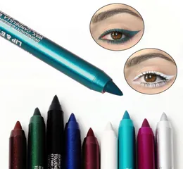 1pc Mode Frauen langlastende Augen Liner Bleistiftpigment weiße Farbe wasserdichtes Eyeliner Stift Augenkosmetik -Make -up -Werkzeuge M1LIP12942063371