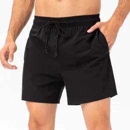 Homens shorts Lu Summer Sport Sport 2024 Quick Dry Men's Loose Gym Sports Workout Wear Active Wear Running calça curta