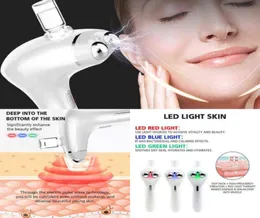 Dispositivi per la cura del viso 5D sollevatura facciale Microcorrente Massager LED Pon Skin Ringiovanimento anti -boccetta Roller nano spruzzatore nano rullo 4450659495761