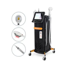 Multifunction OPT IPL + 808nm Diode Laser Painless Hair Removal Ice Point Depilation 3 in 1 Nd Yag Picosecond Tattoo Washing Black Doll Treatment Whitening Salon