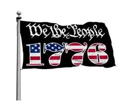 Stock cała We the People Betsy Ross 1776 3x5ft Flagi 100d Banery poliestrowe Inside Outdoor Vivid Color Wysoka jakość Wit25552538