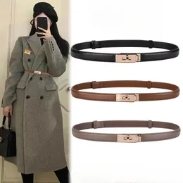 Designer belts for women men belt leather belt man width 1.8cm genuine leather cintura uomo plated silver buckle smooth jeans brown belt lady high quality yd013 C4