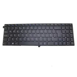 Клавиатура ноутбука для CLEVO W550EU W550EU1 MP-12C96GB-4303W 6-80-W55S0-190-1 Великобритания Великобритания без кадра W555AUQ W555EUQ