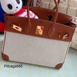 Дизайнерские сумки женские сумки Bk Tote Bagcliing Bag кожа Wh Canvas Color Matching BK25 РАБОТА