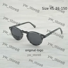 Gregory Peck Männer Frauen Sonnenbrille Vintage Polarisierte Sonnenbrille OV5186 Retro Sonnenbrille Ov oliver Menschen Sonnenbrille 9dac