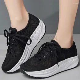 Casual Shoes Women's Sneakers Bekväma att köra Athletic Trainer Sports Högkvalitativ Famale Footwear Zapatos Para Mujer