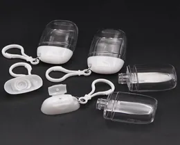 30 ml Händedesinfektionsflasche mit Schlüsselringhaken klar transparent plastikfüllbare Behälter Reiseflasche KH6321033231