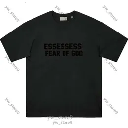 Футболка футболки EssentialStShirt Дизайнер EssentialSsclothing Men Form The Fund Prish O-6