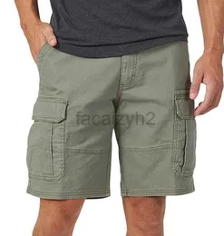 Men's Plus Size Shorts new men's pocket casual tooling Capris 10 colors size 9