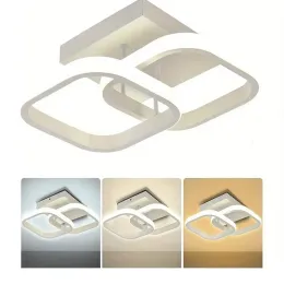 1 PC Moderno LED teto LED Light Tri-Color escurecimento AC220V Surface Mount Adequado para a sala do corredor da sala Luz pendente