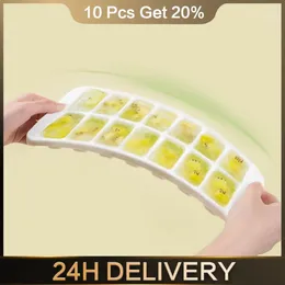 Baking Moulds Bar Tray Anti-slip Function Pptpe Kitchen Tools Accessories Ice Maker Silicone Mold Sealing Design