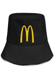McDonald039s Moda Tarihi Logo Unisex Katlanabilir Kova Şapkası Serin Kişiselleştirilmiş Balıkçı Beach Visor Bowler Cap L20874912656 satıyor
