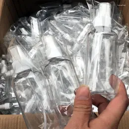 Speicherflaschen 30/50/100 ml nachfüllbare Reise transparente Plastik -Parfüm -Zerstäuber leer kleiner Mini -Sprühflaschen Kosmetischer Behälter 1PCS