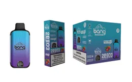 Remessa de 24 horas Original Bang Smart Screen V APE Box 20000 Puffs 16 Flavores Disponíveis E Cigarros 28 ml recarregáveis 0% 2% 3% 5%