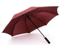 WITORPOOF PONGEE proste długie, długie parasole golfowe w pełniutomatyczne słoneczne deszczowe 8K parasol deszczowy sprzęt solidny kolory prefekty Favor4812194