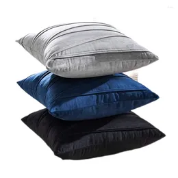 Cuscino inyahome in velluto coperchio federa di colore solido cojines decorazione divano di divano cuscinetto cuscinetto decorativo
