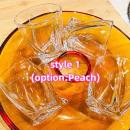 Whiskey Crystal Glass Cup Wine glass Collectable Luxury Designer Home Bar Party Hotel Wedding cups Drinkware Christmas gift Present