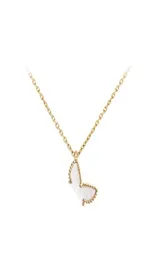 S925 ladies clover motherofpearl necklace luxury jewelry 2022 highlevel jewelry 2202285431005