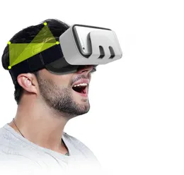 En İyi Marka Tasarımcısı VR Gözlük Kulaklık Bluetooth Uzaktan Kumanda Evrensel VR Kutusu Sanal Gerçeklik 3D VR Gözlük Filmi 3D Univer3651199