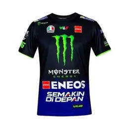 Motorcycle racing clothes agvMOTOGP Summer Racing Knight T-shirt Motorcycle Cycling Short Sleeve Quick Drying Clothes 46 Rossi Racing Fan Motorcycle Culture Shirt