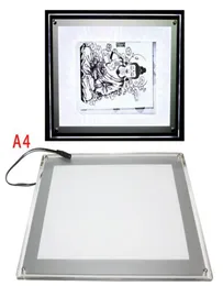 1PC do Francji bezpośrednio akrylowe tatuaż płytki Profesjonalna kopia LED USB Art Light Box Stencil Paper Table3745134