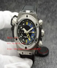2019 latest version 12 style Extra large 52mm Black King Power Diver Oceanographic 4000 TOP quality eta Mechanical automatic Mens 2906067
