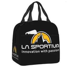 Torby do przechowywania La Sportiva Izolowana torba na lunch do pracy przenośna chłodnica termiczna Kobiety Dzieci pojemnika na żywność TOTE