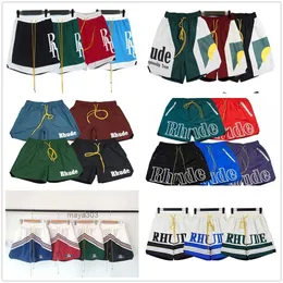 Pant for Rhude Shorts Designer Mens Short Men Sets Siets Suit Pants Shead and Comfort Fashion Be Popular S M L Xi Ocmu