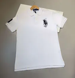 Designer Tops Polo Mens Paul T-Shirts Big Horse America Rl Stickerei Frauen Brief 3 T-Shirts Drucken Polos Hochwertiger Sommer 46io