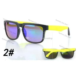 All'ingrosso- Ken Block Occhiali da sole Helm 22 Colori Fashion Men Square Frame Brasile Rays Hot Rays Maschio Guida Sole Osseri Eyewear 068B