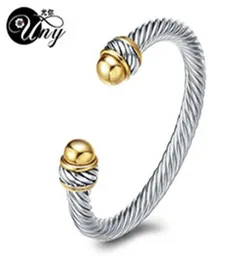 Uny Braclet Bangles Уникальный антикварный роскошный браслет модный бренд винтажные ювелирные украшения Bangles Valentine Рождественские подарочные браслеты 23242200