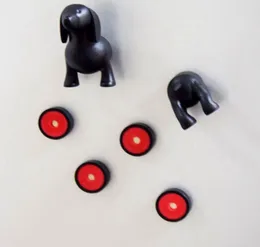 Cartoon niedlich Dackel Lucky Dog Kühlschrank Magnet DIY für Heimküche Kühlschrank Meldung Tipps Magnetisch entfernbare Aufkleber AMAMANT1388547