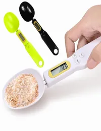 Kök Tillbehör 500G 01G LCD Display Digital Electronic Measuring Spoon Kitchen Gadgets Cooking Tools Bakningstillbehör 216524230