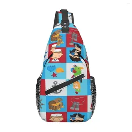 Duffel Bags Pirata Náutica Fun Smag Modern With Zipper Mesh Out Bice Gift Customizable