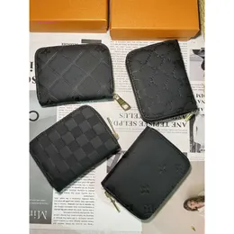 Handbag Designer Women's Bag Fashionable Zipper Horizontal Square Long Unisex Embossed Zipper Long Wallet Card Case