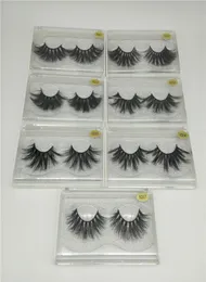 NEW 25MM 5D Mink Eyelashes Style Fashion 3D False Eyelashes Natural Long Mink Eye Lashes Makeup High GOUNG