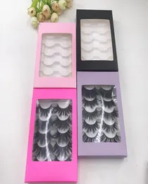 False Eyelashes 5 Pairs Lash Books For Custom Packaging Cases Empty Boxes With Tray9126261