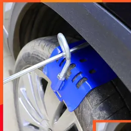 Andra bildelar Nya bilreparationsverktyg Dent Tire Support Mounts Traceless Sheet Metal Spray Paint Sha Crowbar Bracket Base Bump Drop de OT3JF
