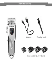 2020 New Kemei KM2010 Electric Professional Barber Clippers Local Gold Crossborder Pro Hair Shaver Trimmers NewCli8836698